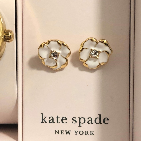NWT Kate spade Holland Watch and Stud Earring Set - Picture 4 of 5